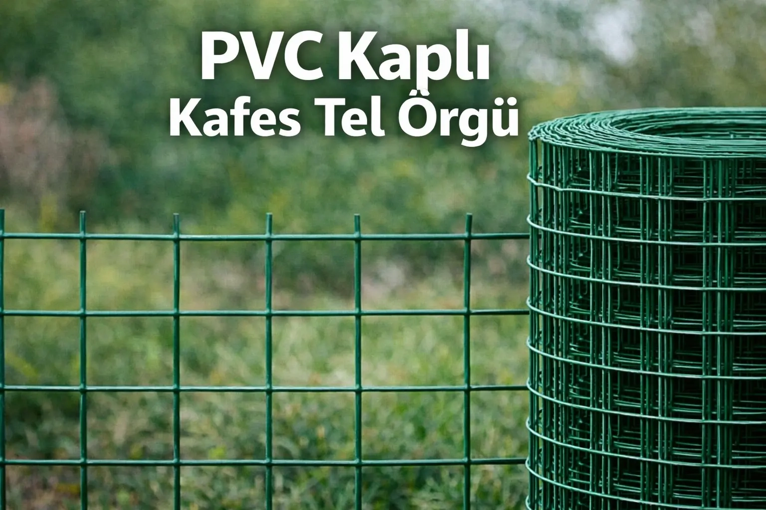 PVC Kaplı Kafes Tel Örgü