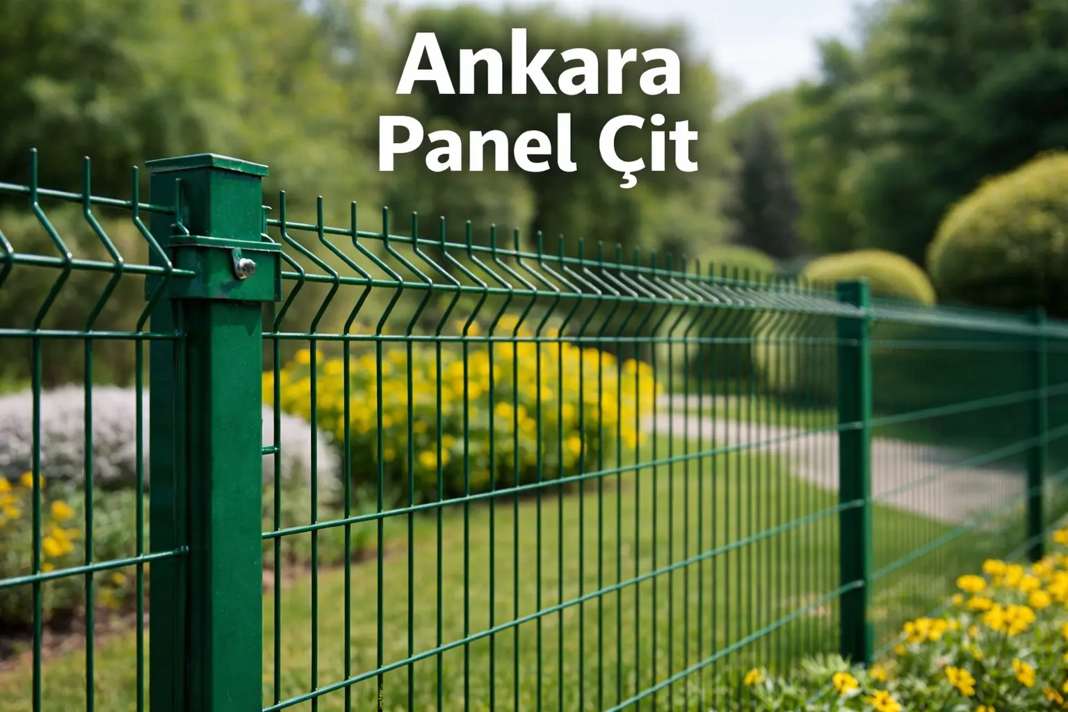 Panelzaun in Ankara